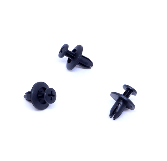 C135 - Screw Type Retainer for Bumper, Fender, Trim Panel on Honda, Isuzu, Nissan, Toyota (Universal)